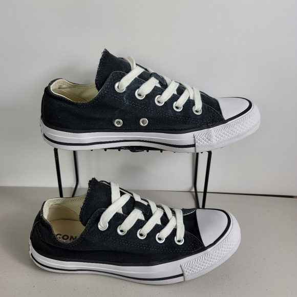 Converse All Star Low Canvas Double Tongue Womens - Picture 6 of 11
